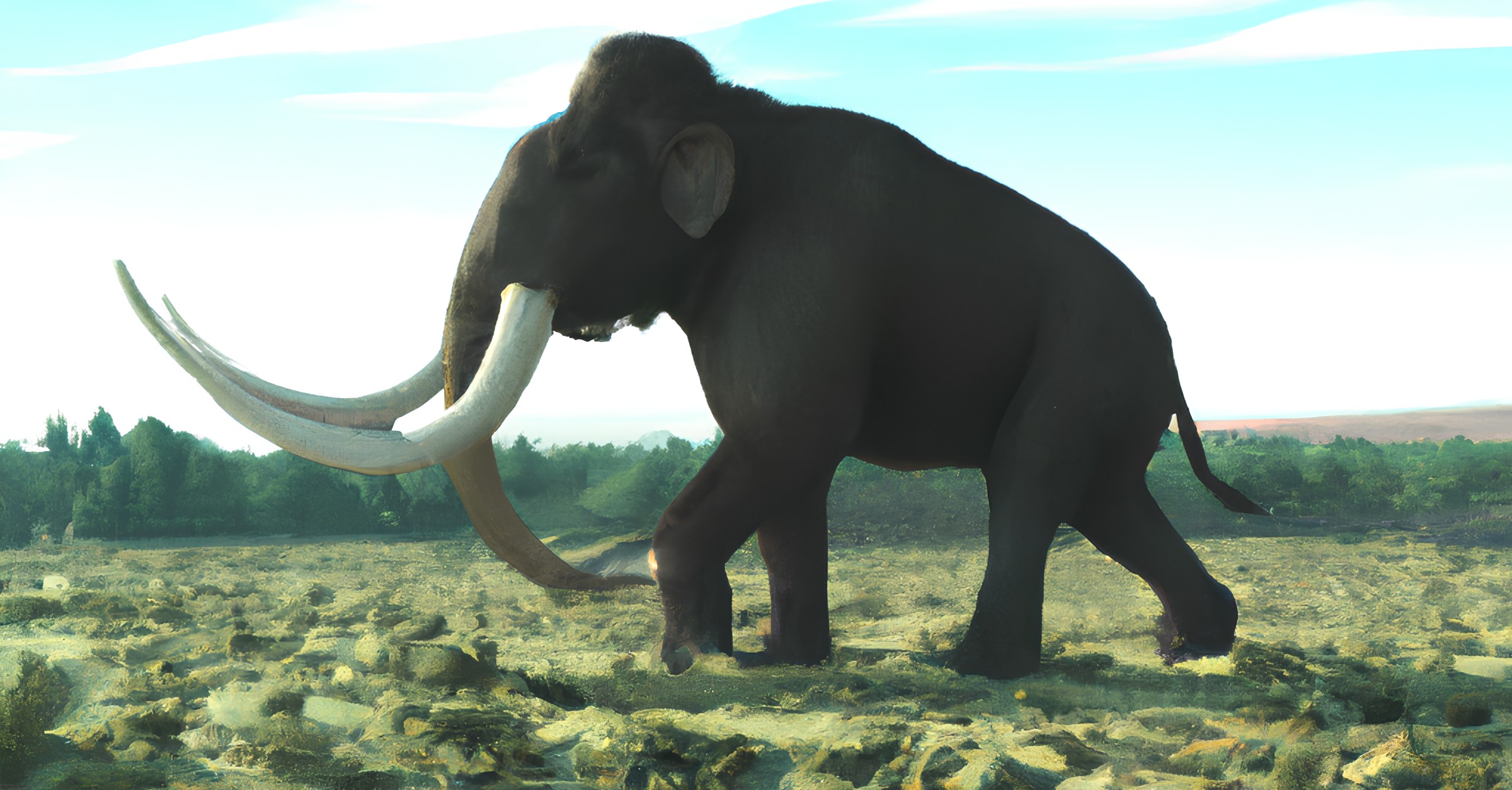 A portrait of a Mastodon